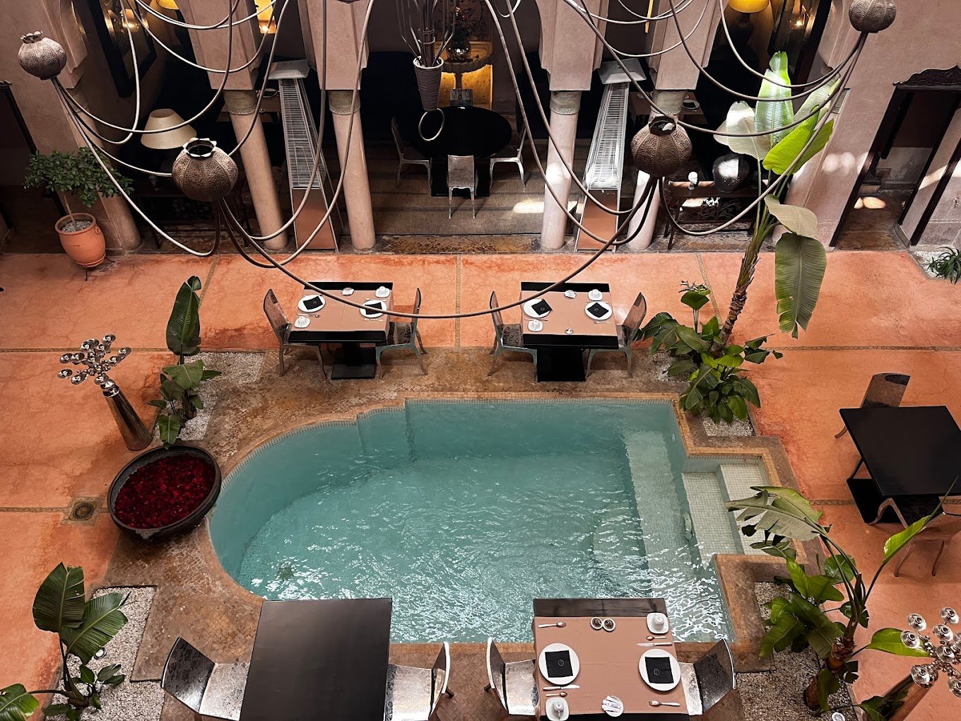 Riad Noir d’Ivoire piscine